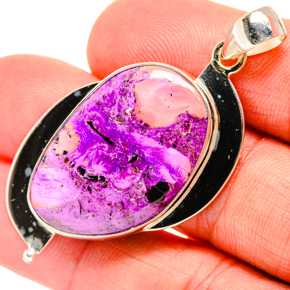 Sugilite Pendants handcrafted by Anasilvercos - PD28169