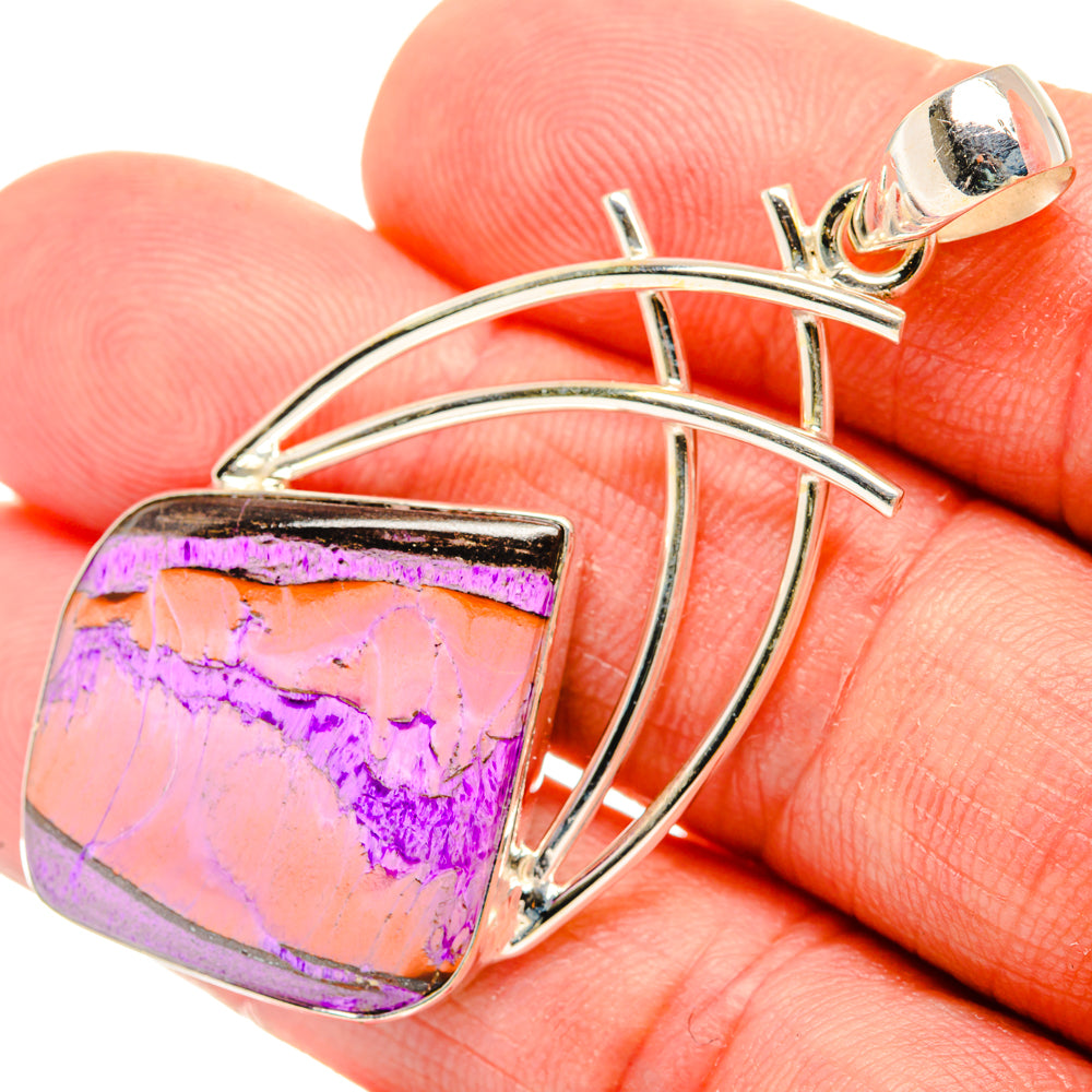 Sugilite Pendants handcrafted by Anasilvercos - PD28170