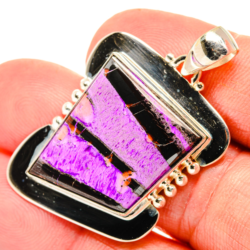 Sugilite Pendants handcrafted by Anasilvercos - PD28176