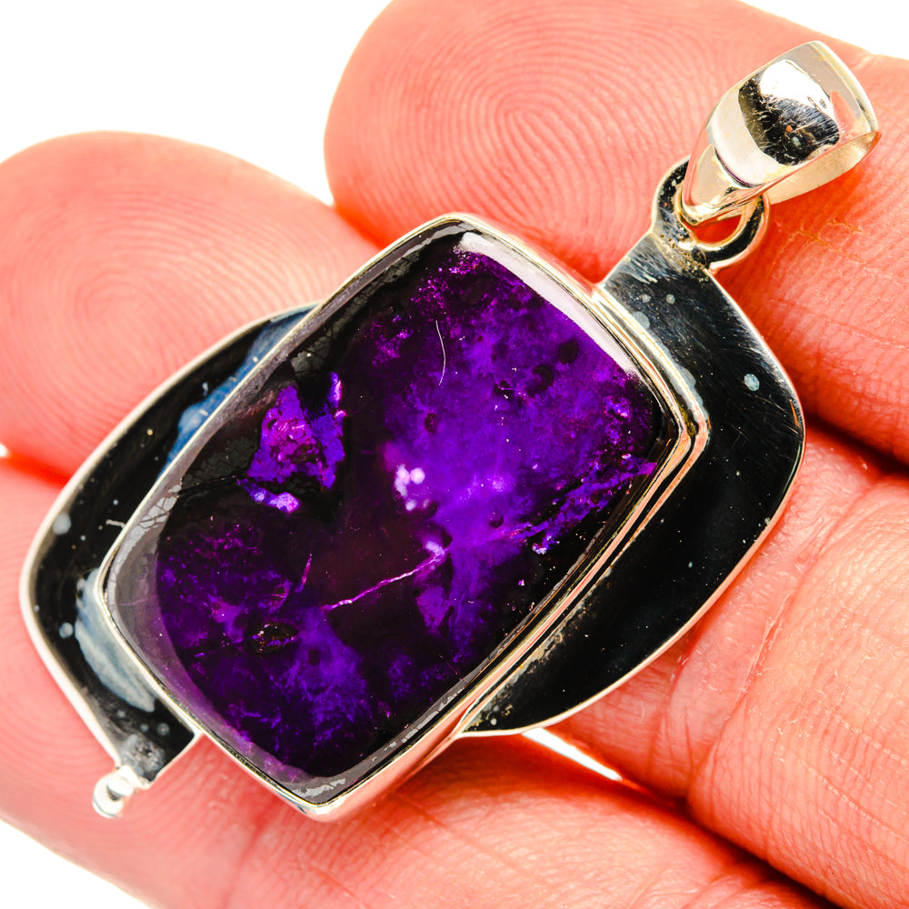 Sugilite Pendants handcrafted by Anasilvercos - PD28177