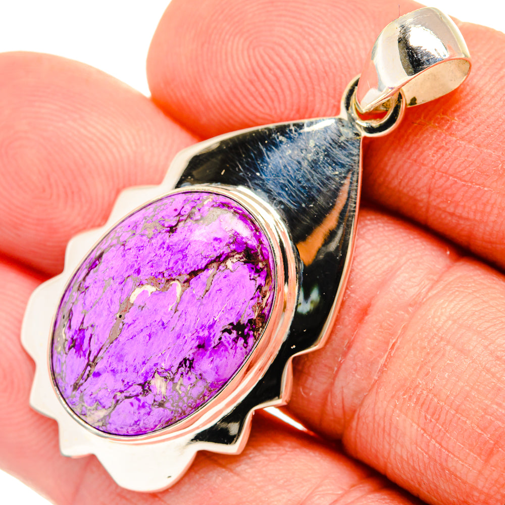 Sugilite Pendants handcrafted by Anasilvercos - PD28178