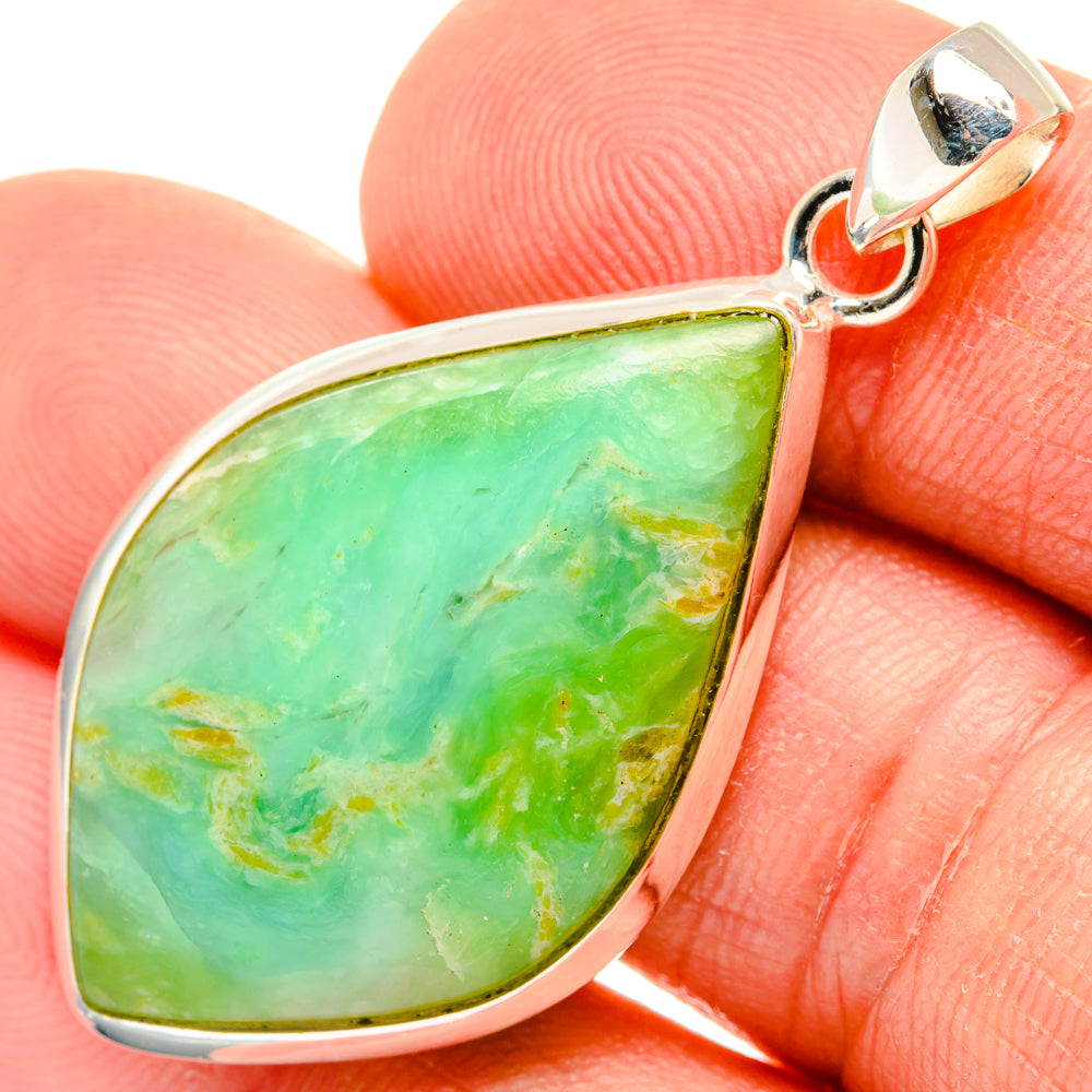 Peruvian Opal Pendants handcrafted by Anasilvercos - PD28201