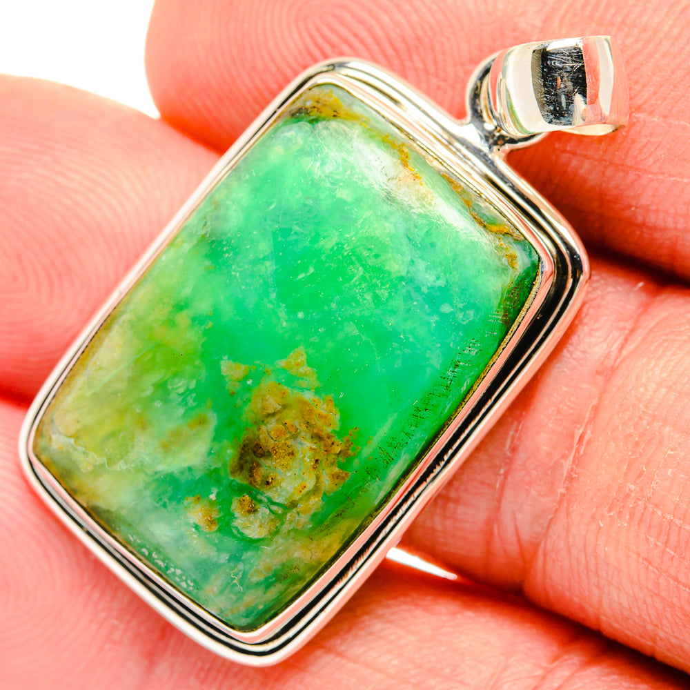 Peruvian Opal Pendants handcrafted by Anasilvercos - PD28202