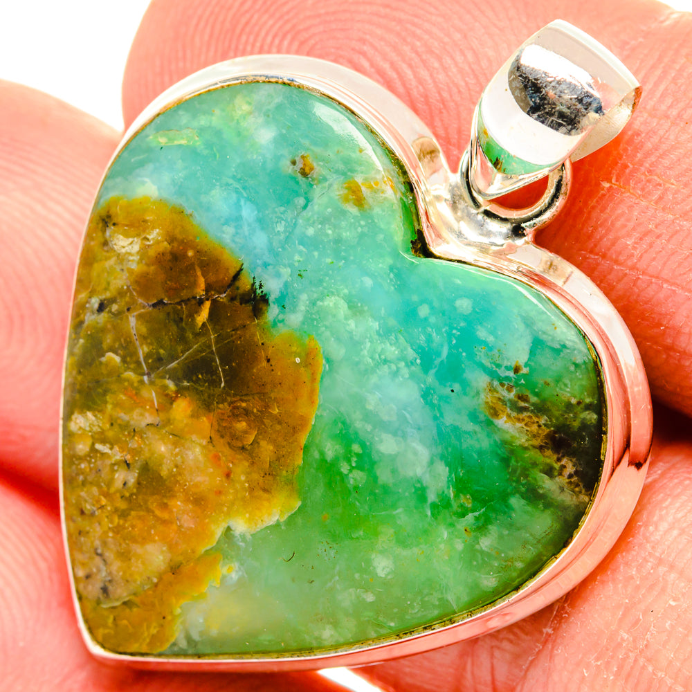 Peruvian Opal Pendants handcrafted by Anasilvercos - PD28219