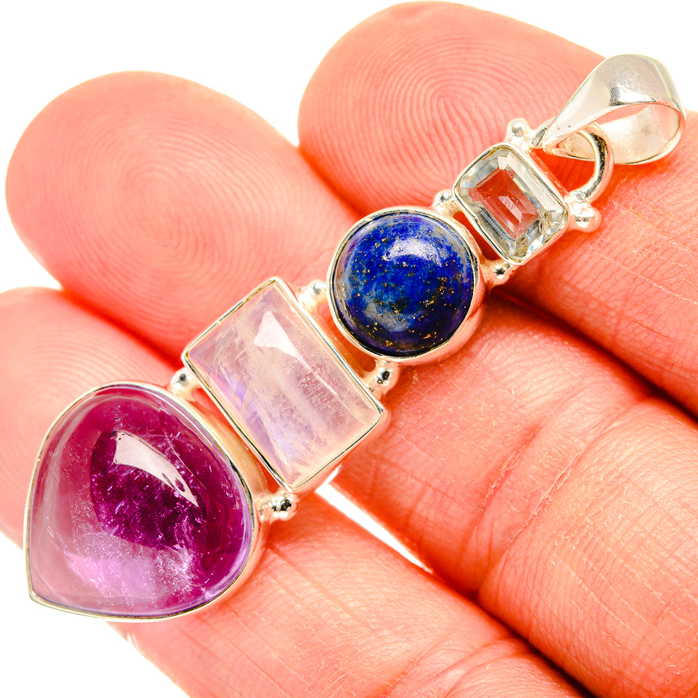 Amethyst Pendants handcrafted by Anasilvercos - PD28255
