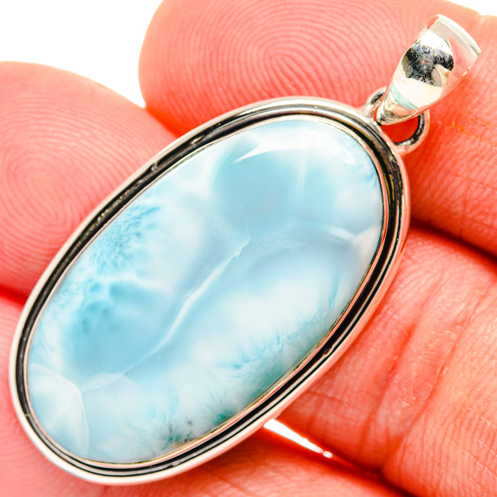 Larimar Pendants handcrafted by Anasilvercos - PD28276