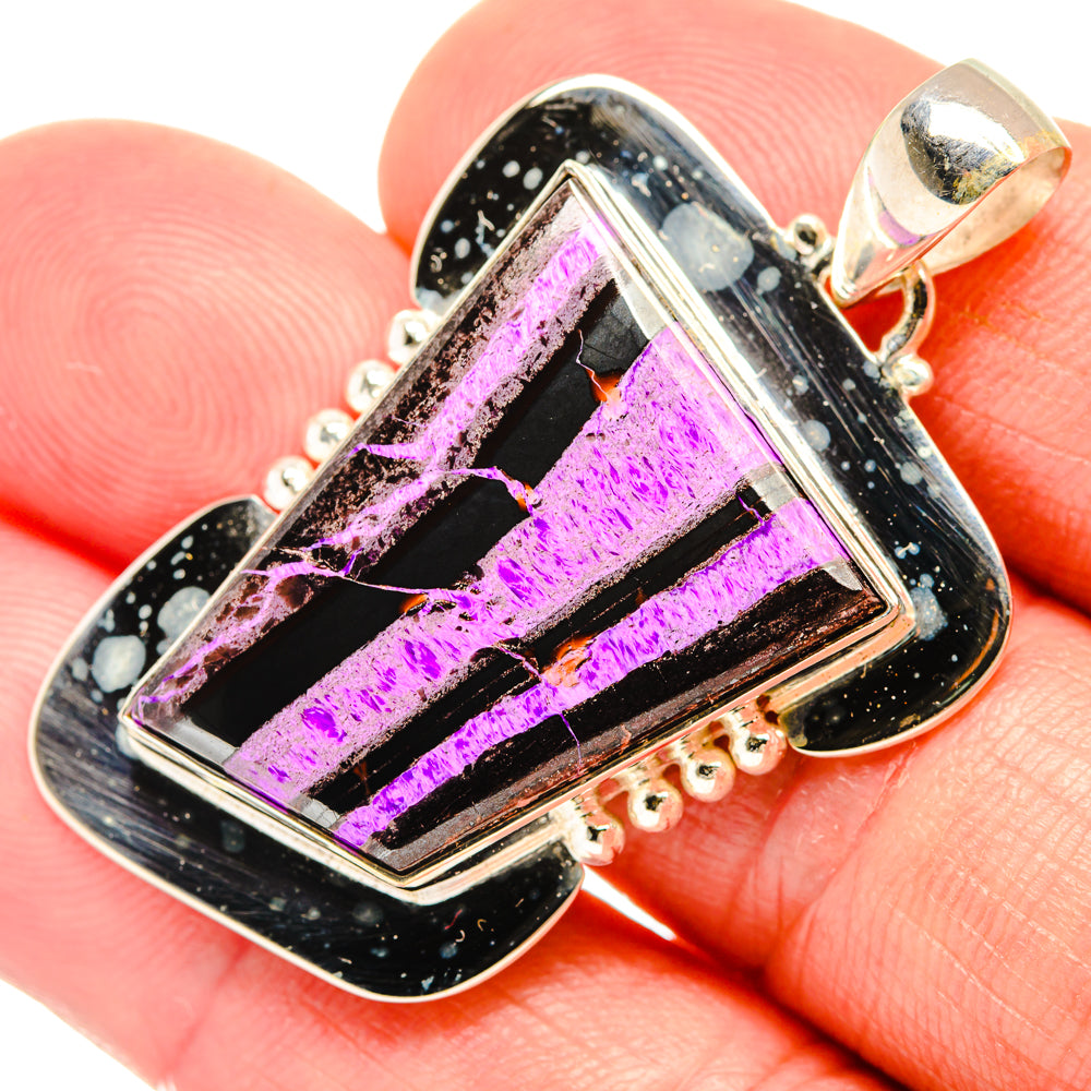 Sugilite Pendants handcrafted by Anasilvercos - PD28281