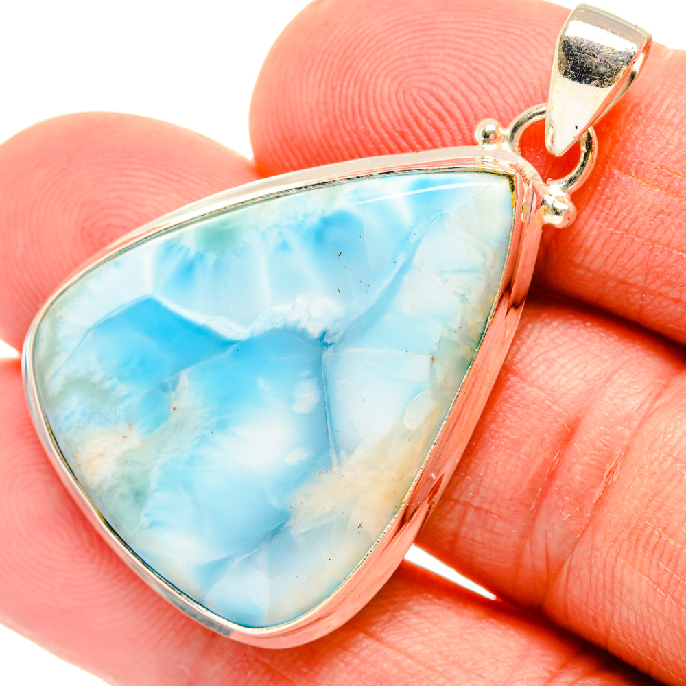 Larimar Pendants handcrafted by Anasilvercos - PD28286