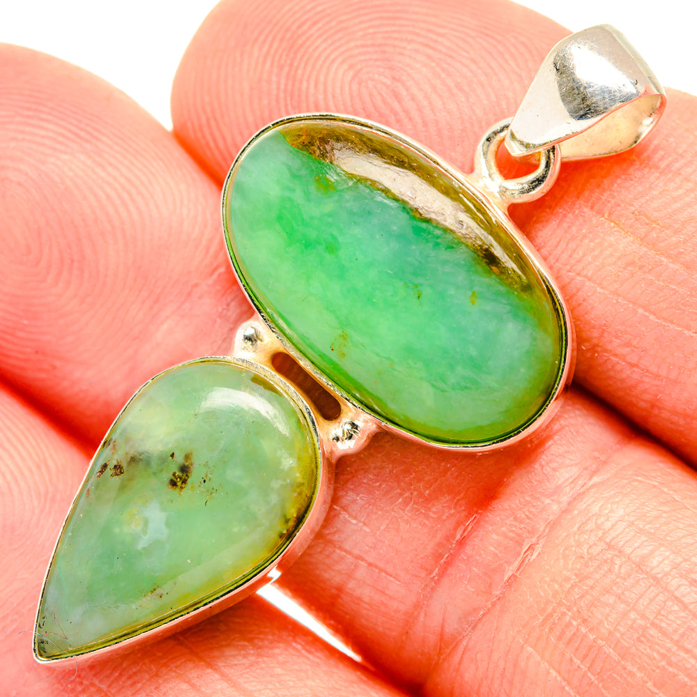 Peruvian Opal Pendants handcrafted by Anasilvercos - PD28327