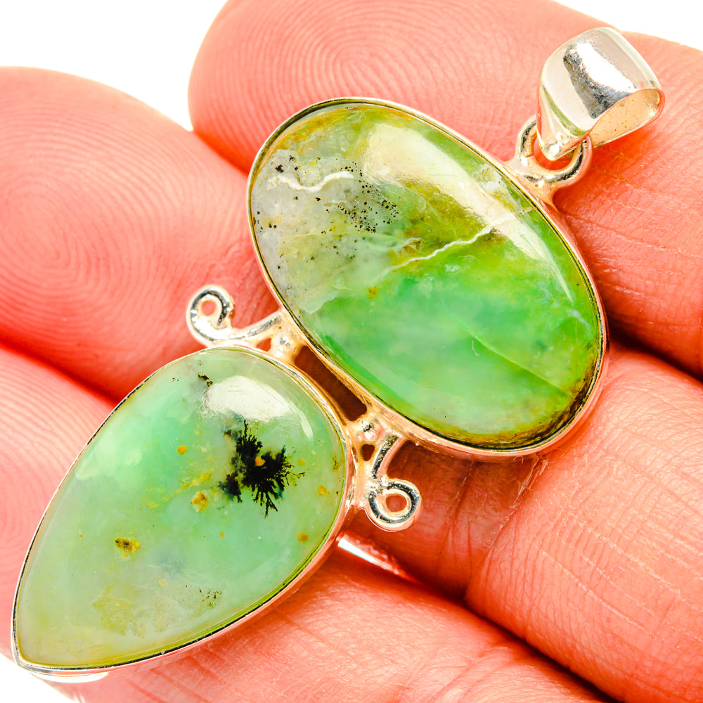 Peruvian Opal Pendants handcrafted by Anasilvercos - PD28328