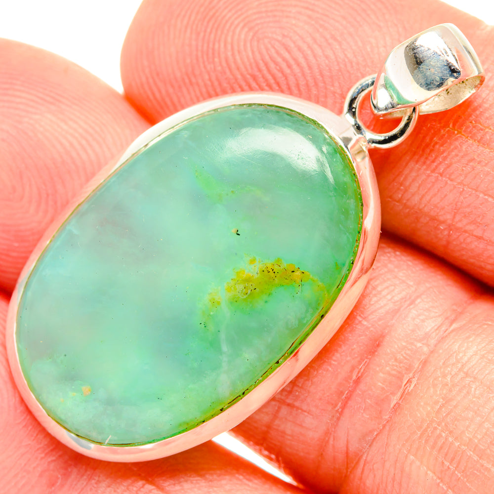 Peruvian Opal Pendants handcrafted by Anasilvercos - PD28329