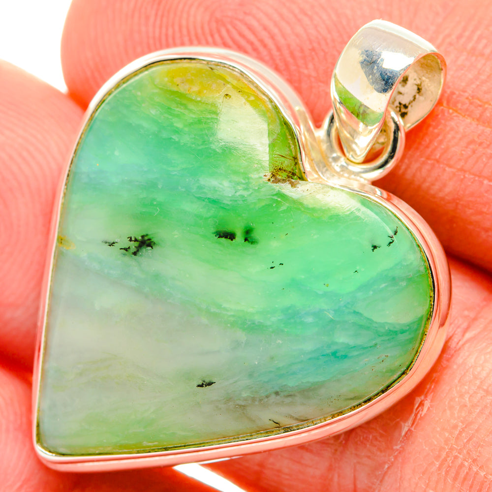 Peruvian Opal Pendants handcrafted by Anasilvercos - PD28331