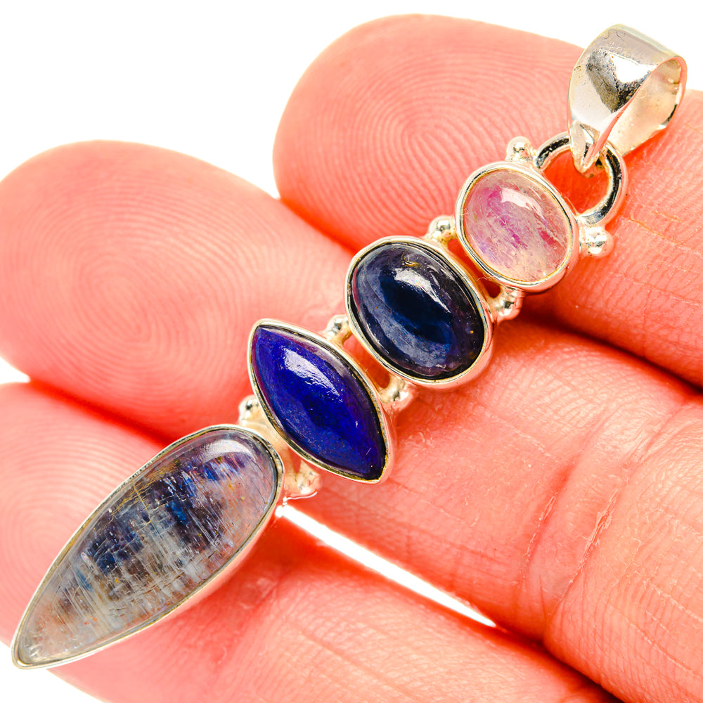 Kyanite Pendants handcrafted by Anasilvercos - PD28348