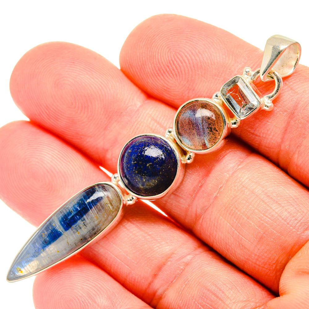 Kyanite Pendants handcrafted by Anasilvercos - PD28352