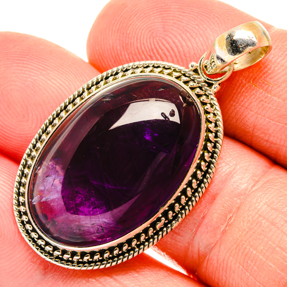 Amethyst Pendants handcrafted by Anasilvercos - PD28376
