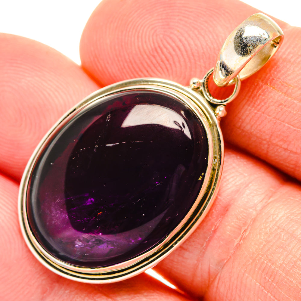 Amethyst Pendants handcrafted by Anasilvercos - PD28377