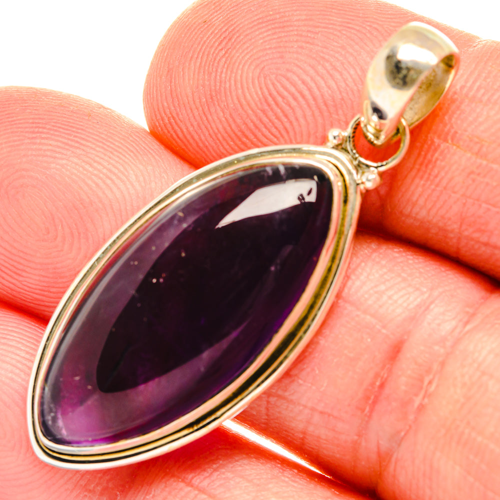 Amethyst Pendants handcrafted by Anasilvercos - PD28380