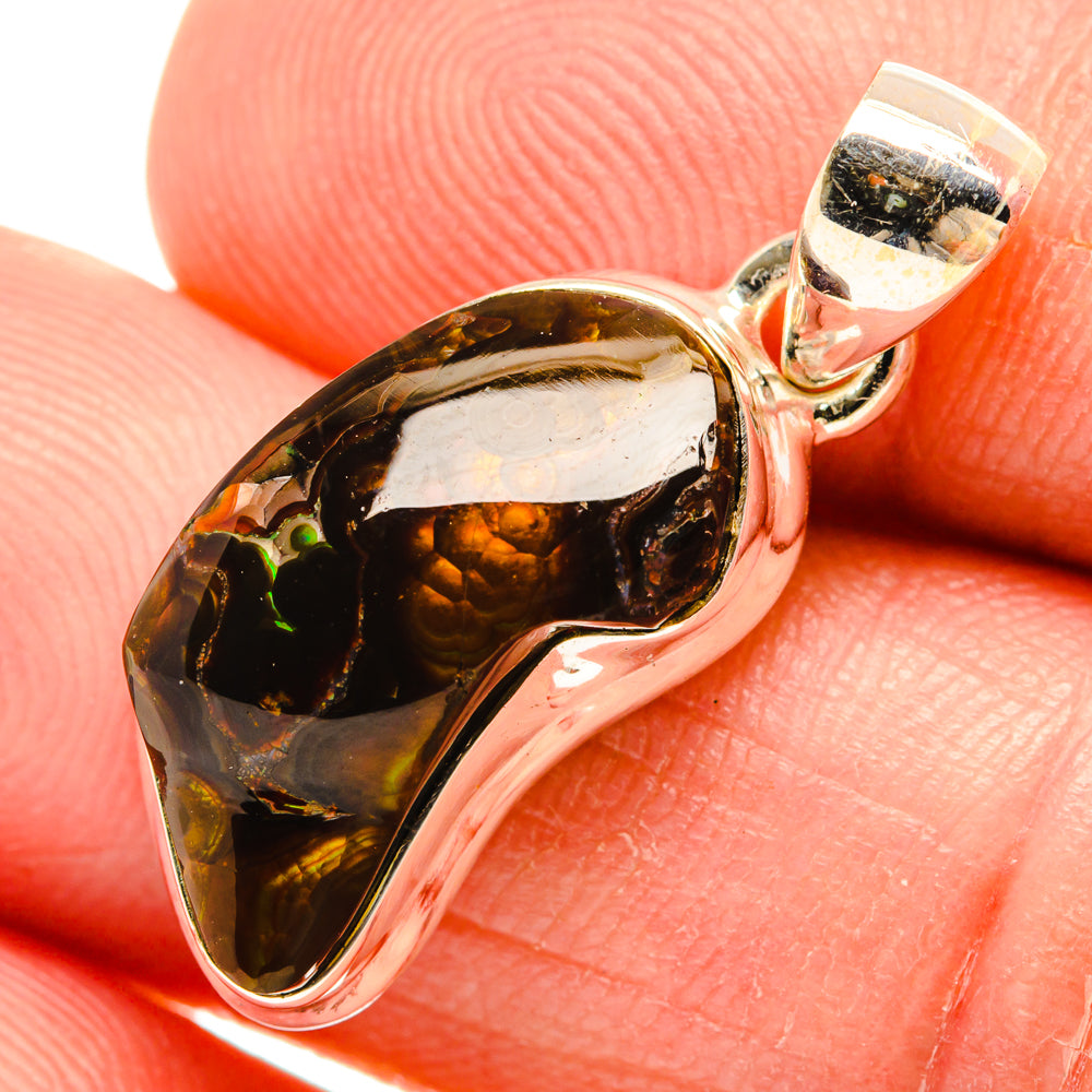 Mexican Fire Agate Pendants handcrafted by Anasilvercos - PD28385