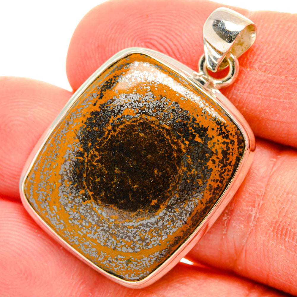 Tiger Iron Pendants handcrafted by Anasilvercos - PD28438