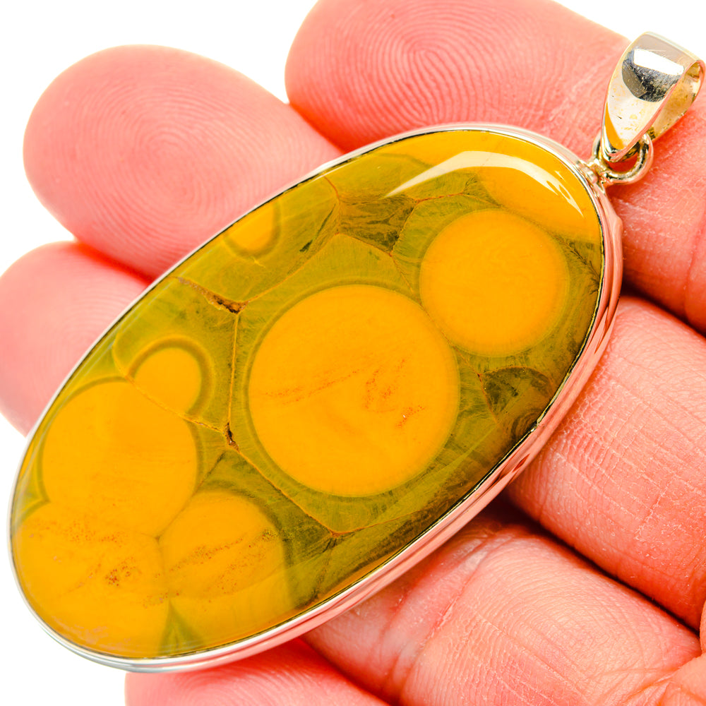 Ocean Jasper Pendants handcrafted by Anasilvercos - PD28441