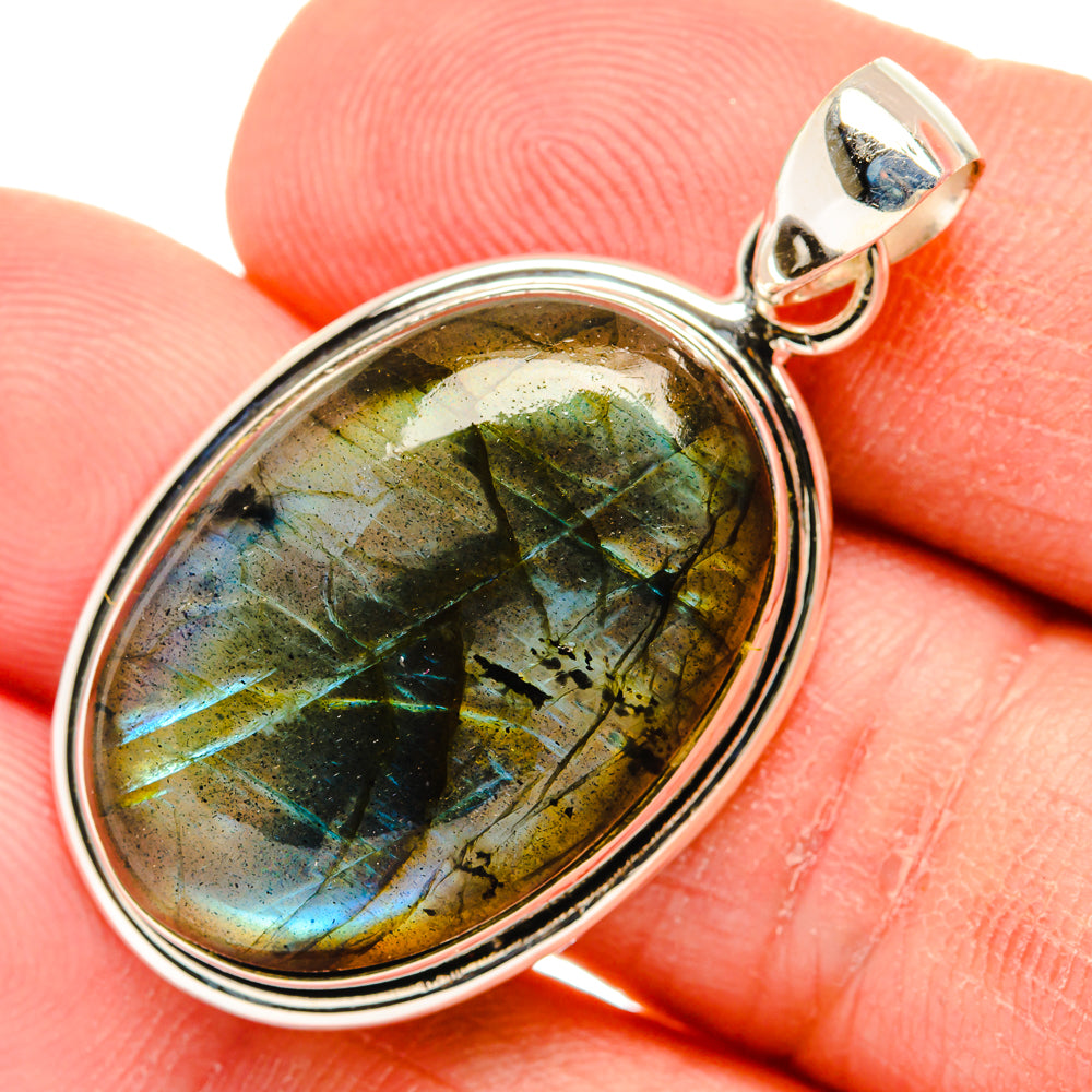 Labradorite Pendants handcrafted by Anasilvercos - PD28459