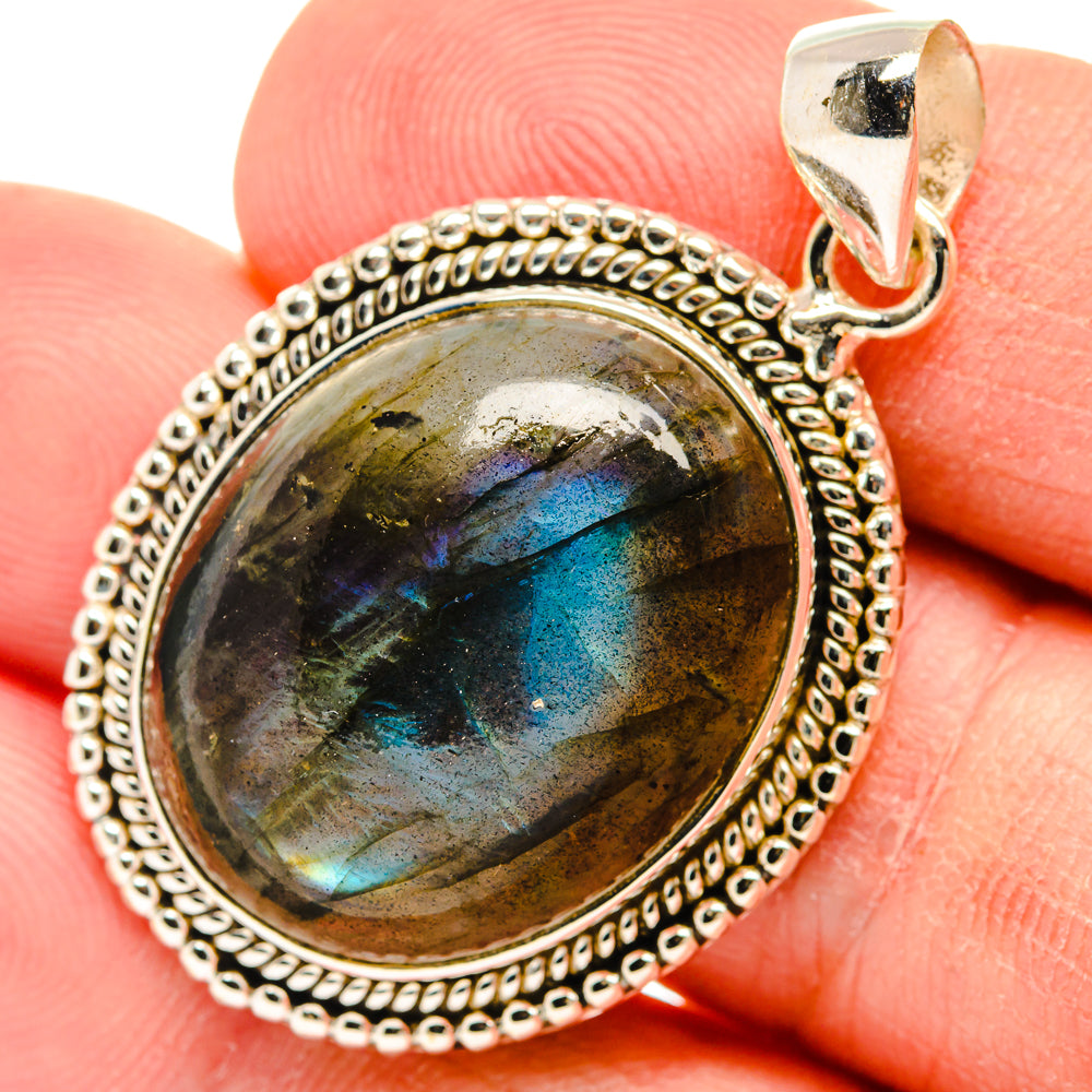 Labradorite Pendants handcrafted by Anasilvercos - PD28469