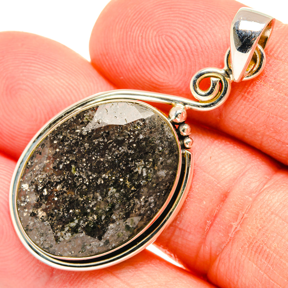 Tourmalinated Quartz Pendants handcrafted by Anasilvercos - PD28493
