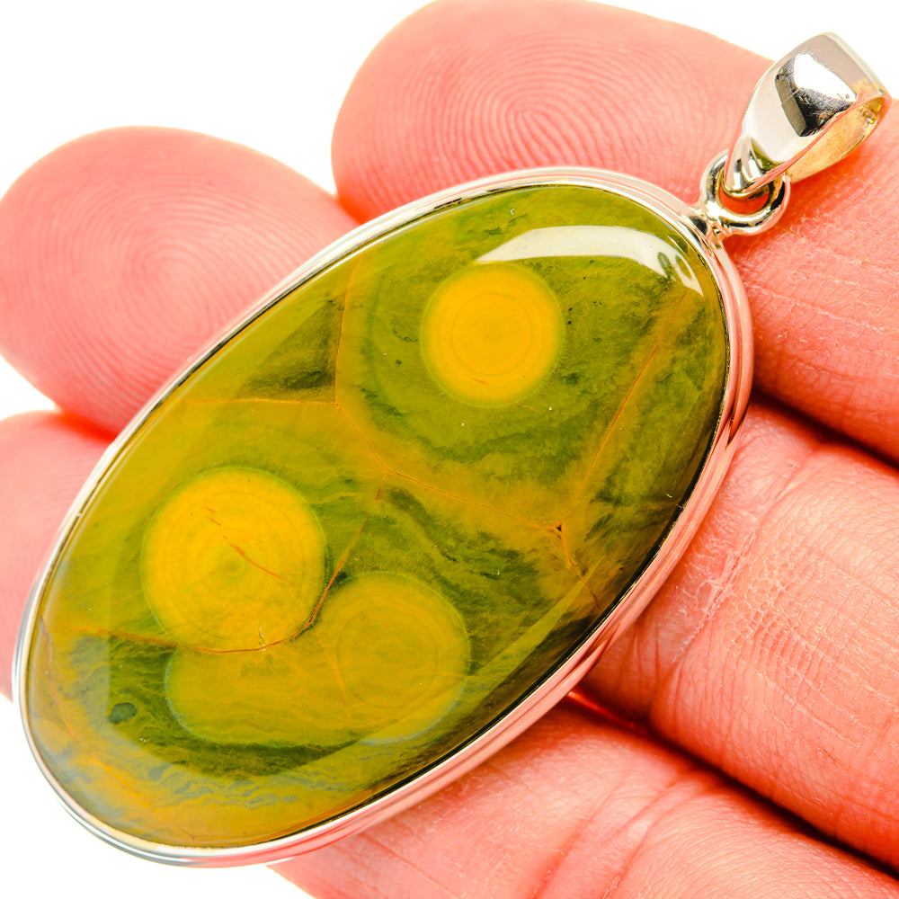 Ocean Jasper Pendants handcrafted by Anasilvercos - PD28525