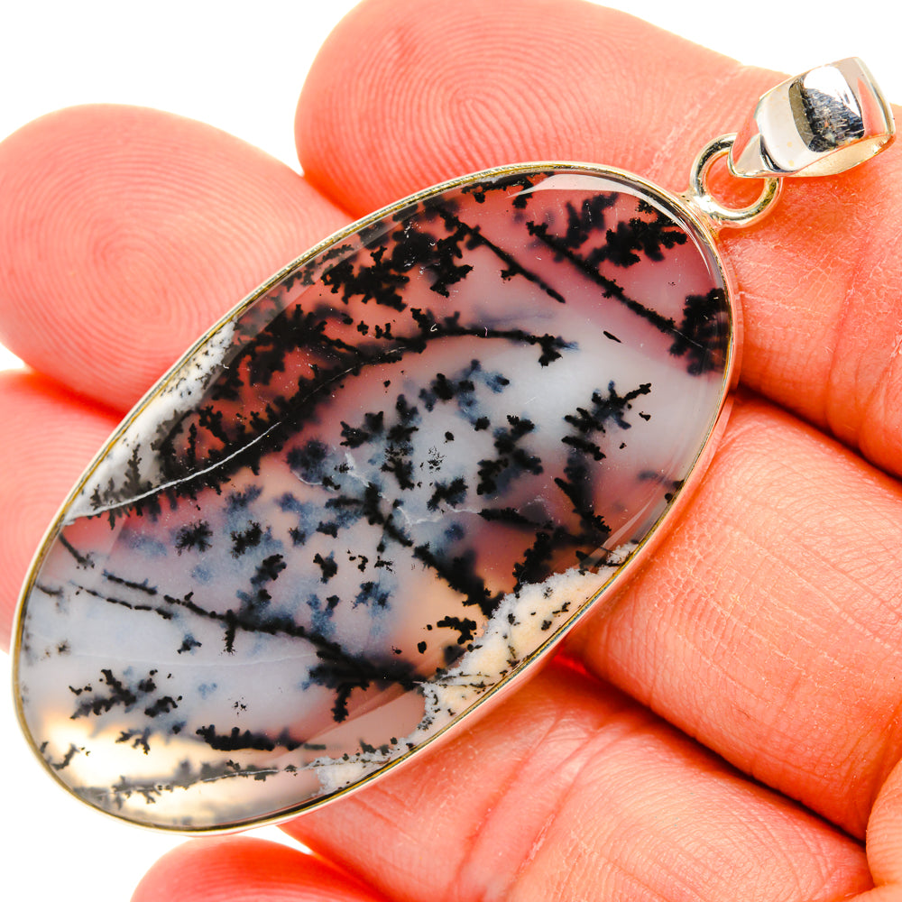 Dendritic Opal Pendants handcrafted by Anasilvercos - PD28537