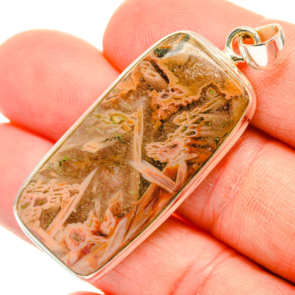 Turkish Tube Agate Pendants handcrafted by Anasilvercos - PD28554