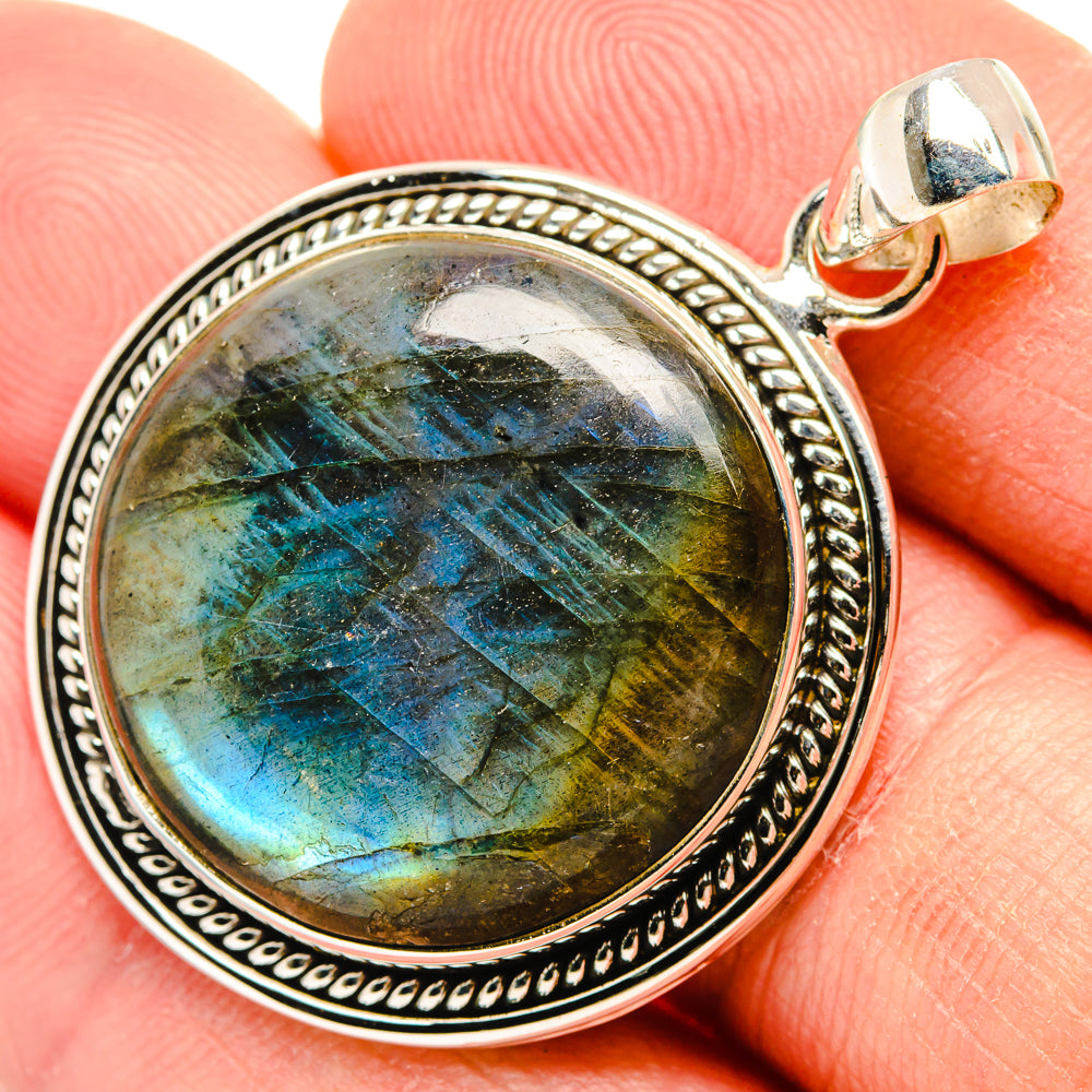 Labradorite Pendants handcrafted by Anasilvercos - PD28577