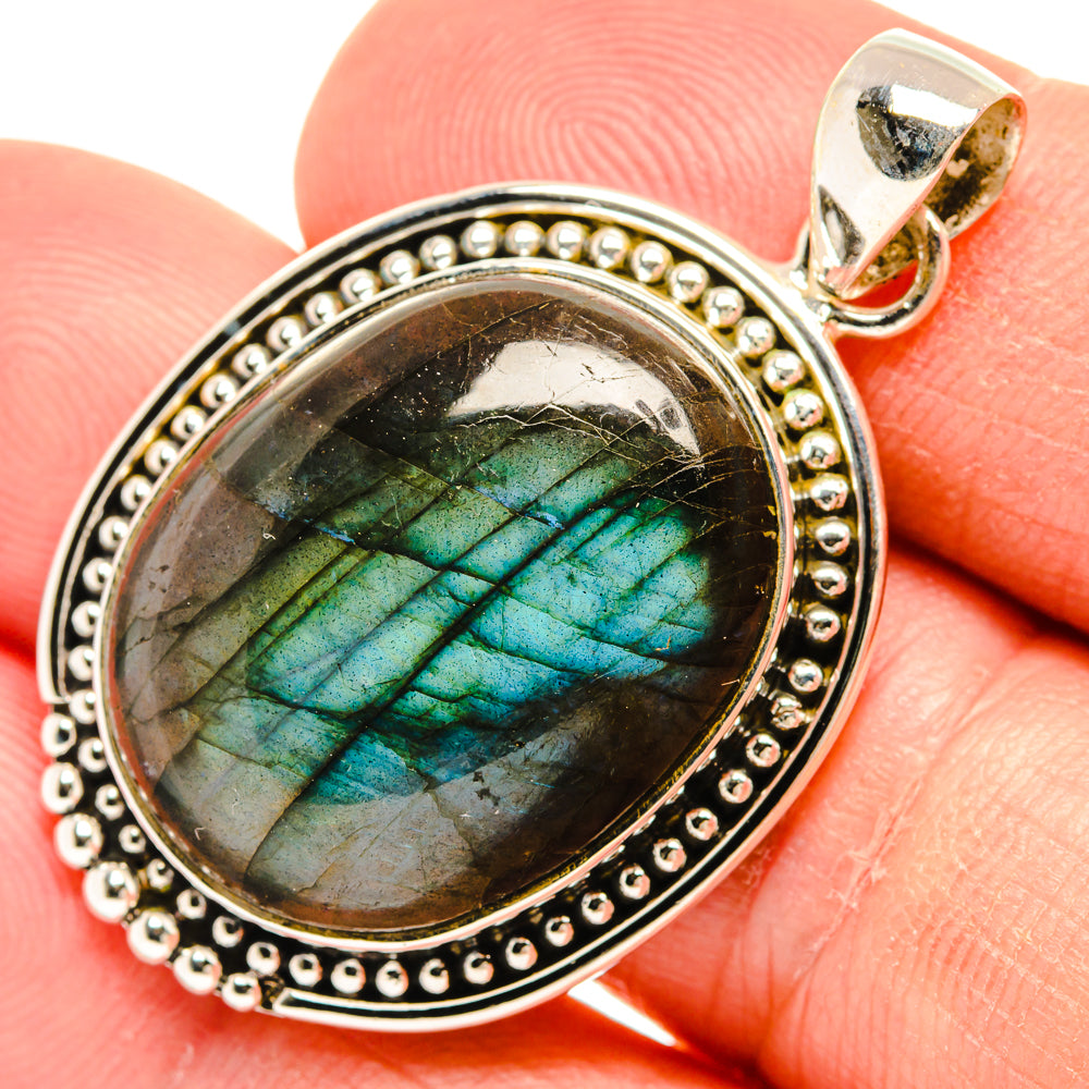 Labradorite Pendants handcrafted by Anasilvercos - PD28581