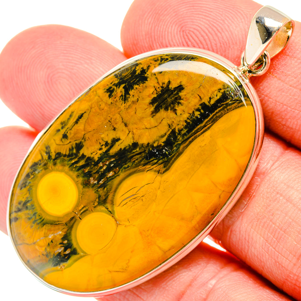 Ocean Jasper Pendants handcrafted by Anasilvercos - PD28604