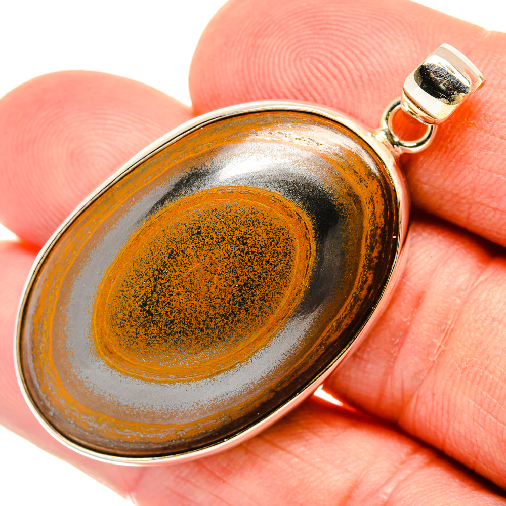 Tiger Iron Pendants handcrafted by Anasilvercos - PD28663