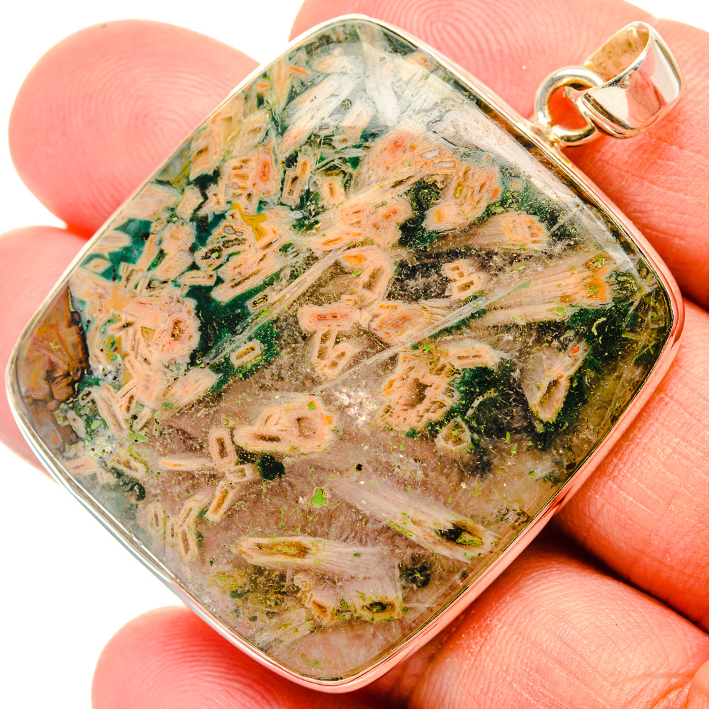Turkish Tube Agate Pendants handcrafted by Anasilvercos - PD28732