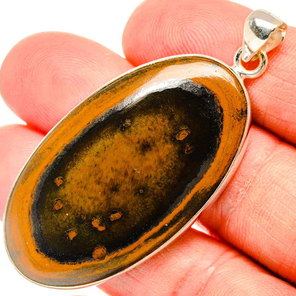 Tiger Iron Pendants handcrafted by Anasilvercos - PD28746