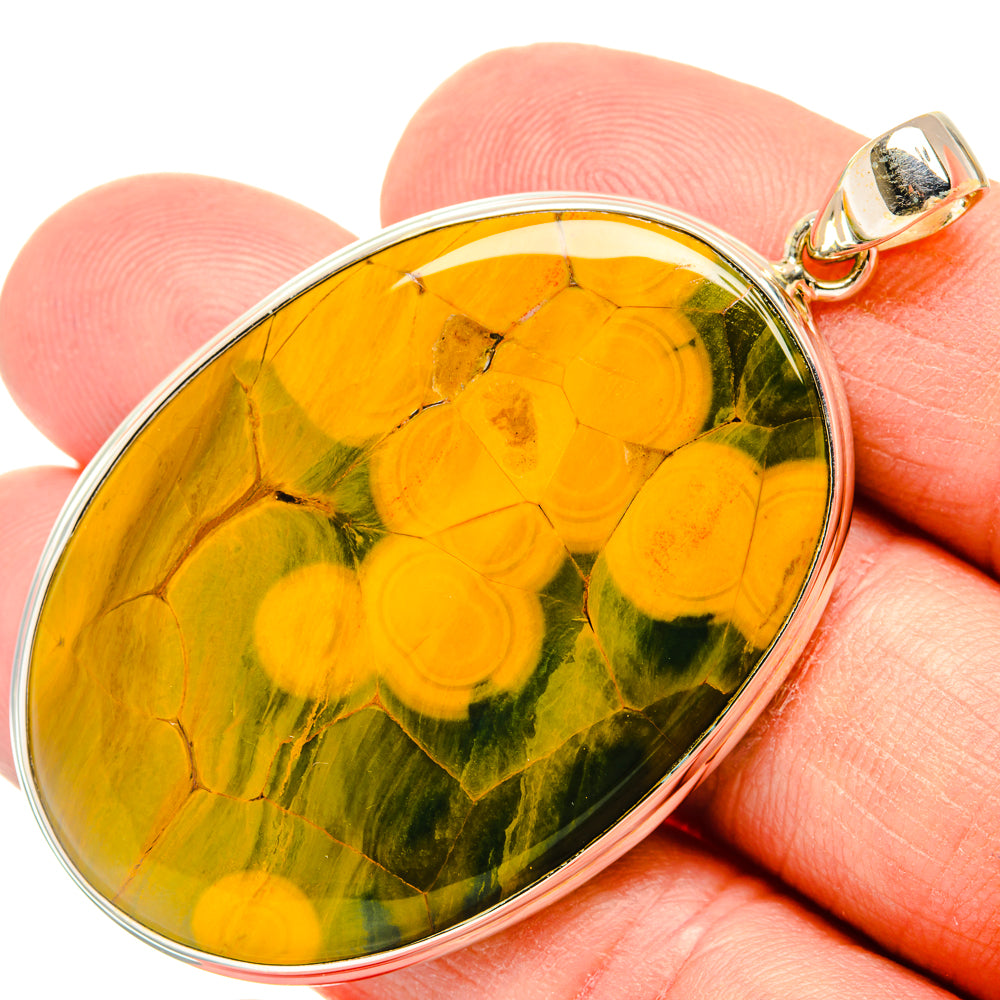 Ocean Jasper Pendants handcrafted by Anasilvercos - PD28748