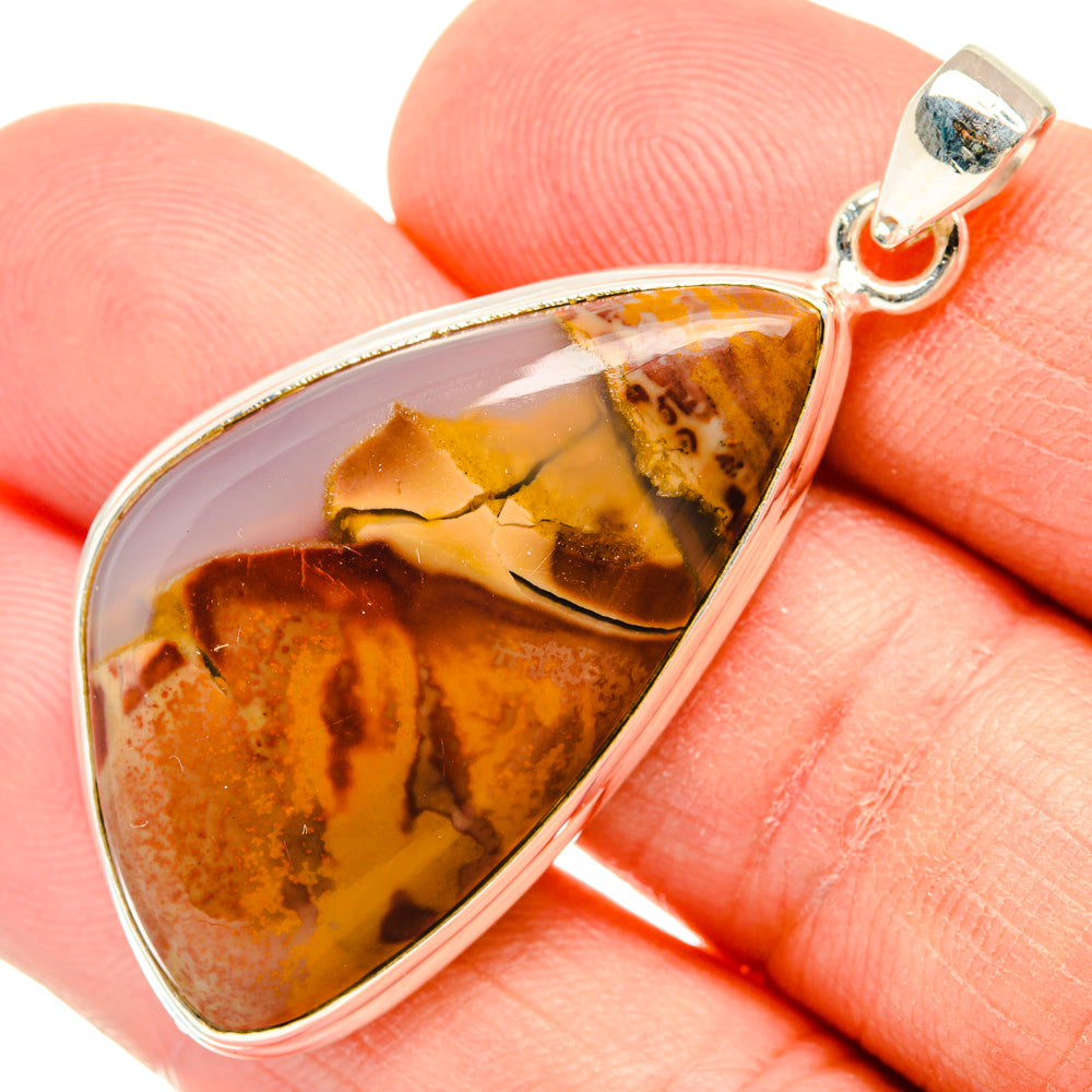 Butterfly Jasper Pendants handcrafted by Anasilvercos - PD28758