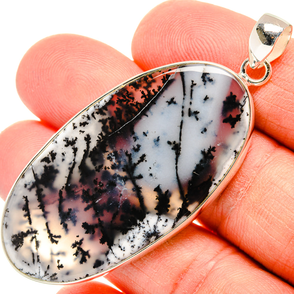 Dendritic Opal Pendants handcrafted by Anasilvercos - PD28766
