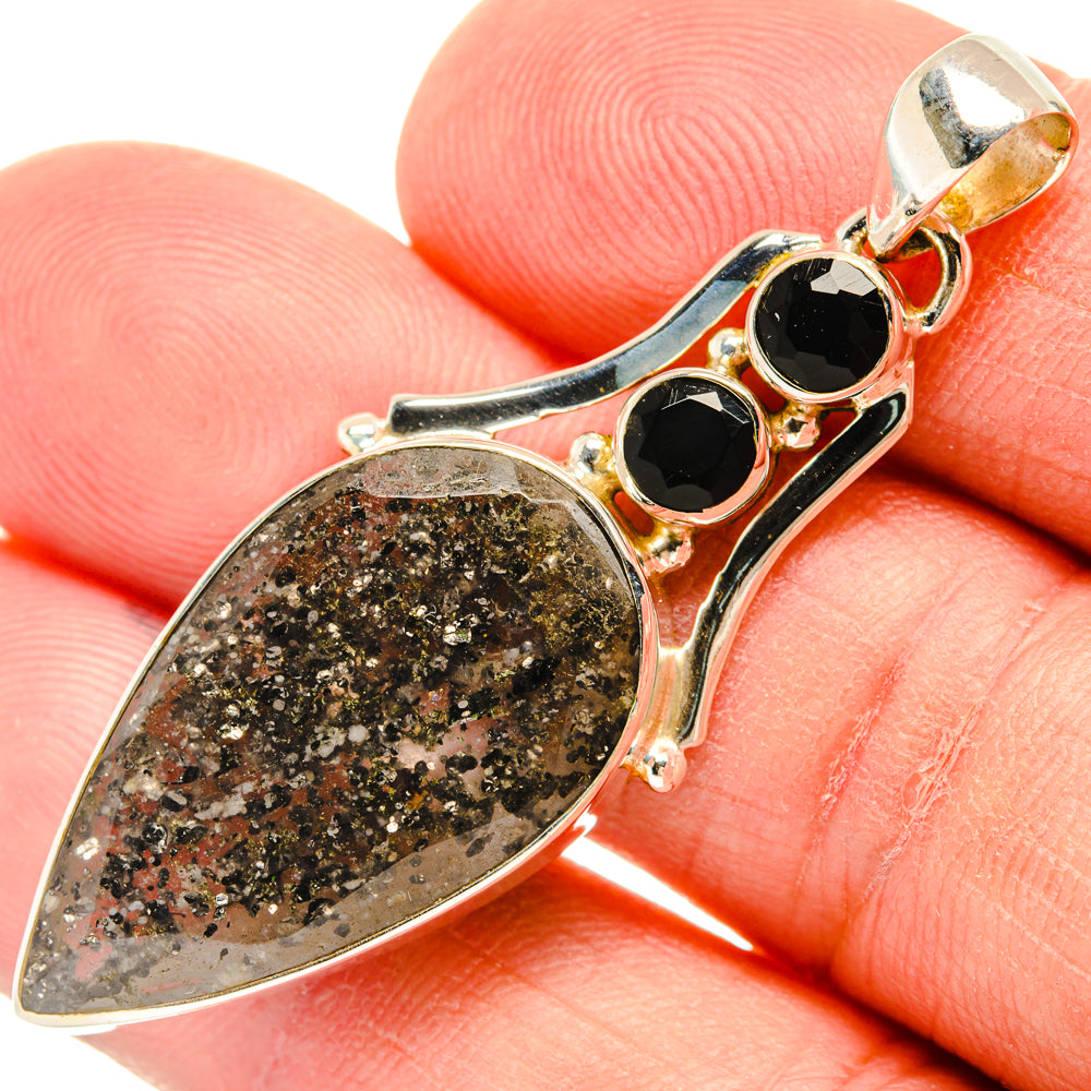 Lepidocrocite Quartz Pendants handcrafted by Anasilvercos - PD28788