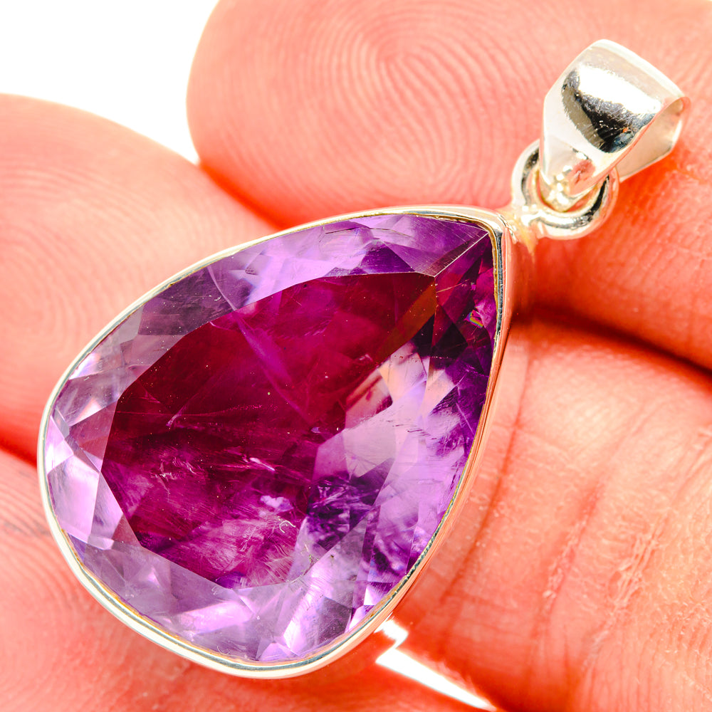 Amethyst Pendants handcrafted by Anasilvercos - PD28793