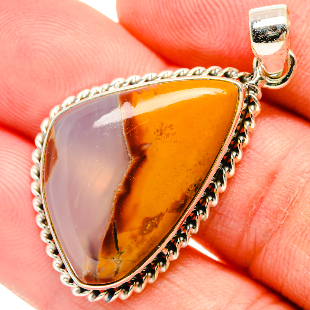 Mookaite Pendants handcrafted by Anasilvercos - PD28844