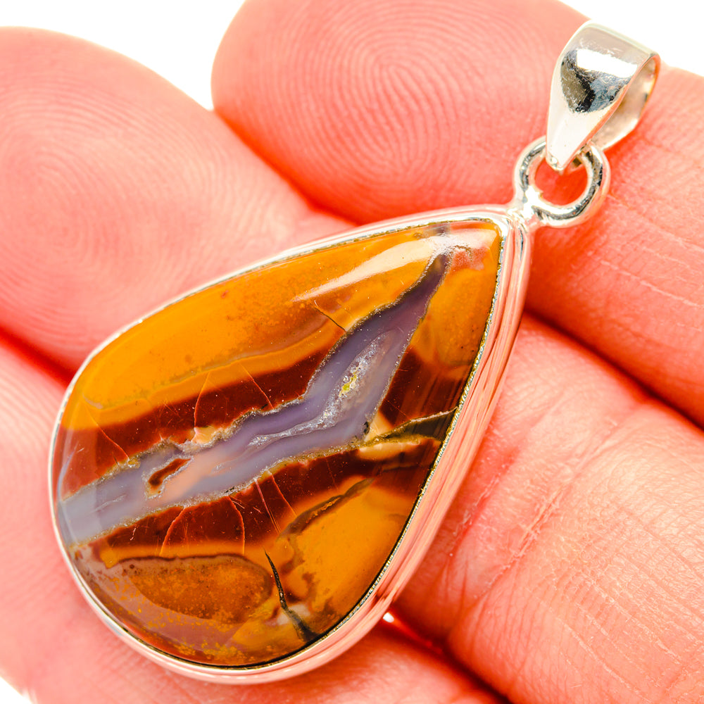 Mookaite Pendants handcrafted by Anasilvercos - PD28861