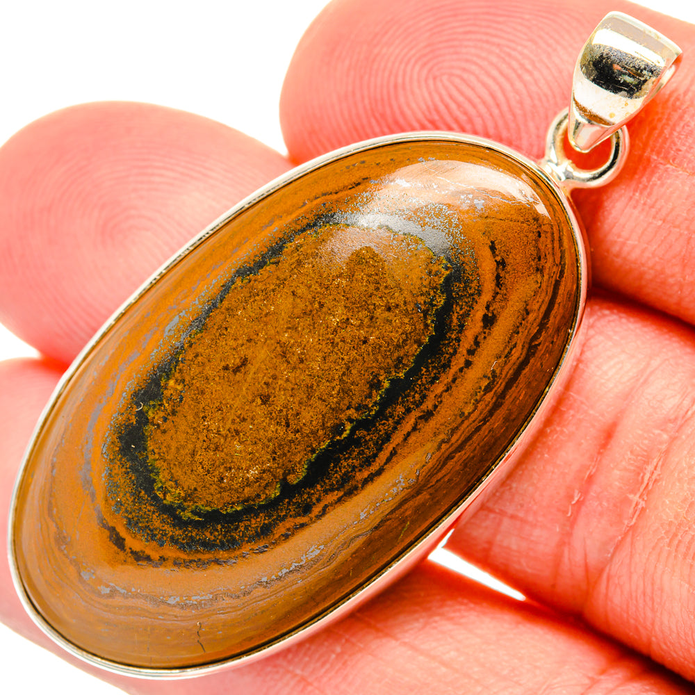 Tiger Eye Pendants handcrafted by Anasilvercos - PD28874
