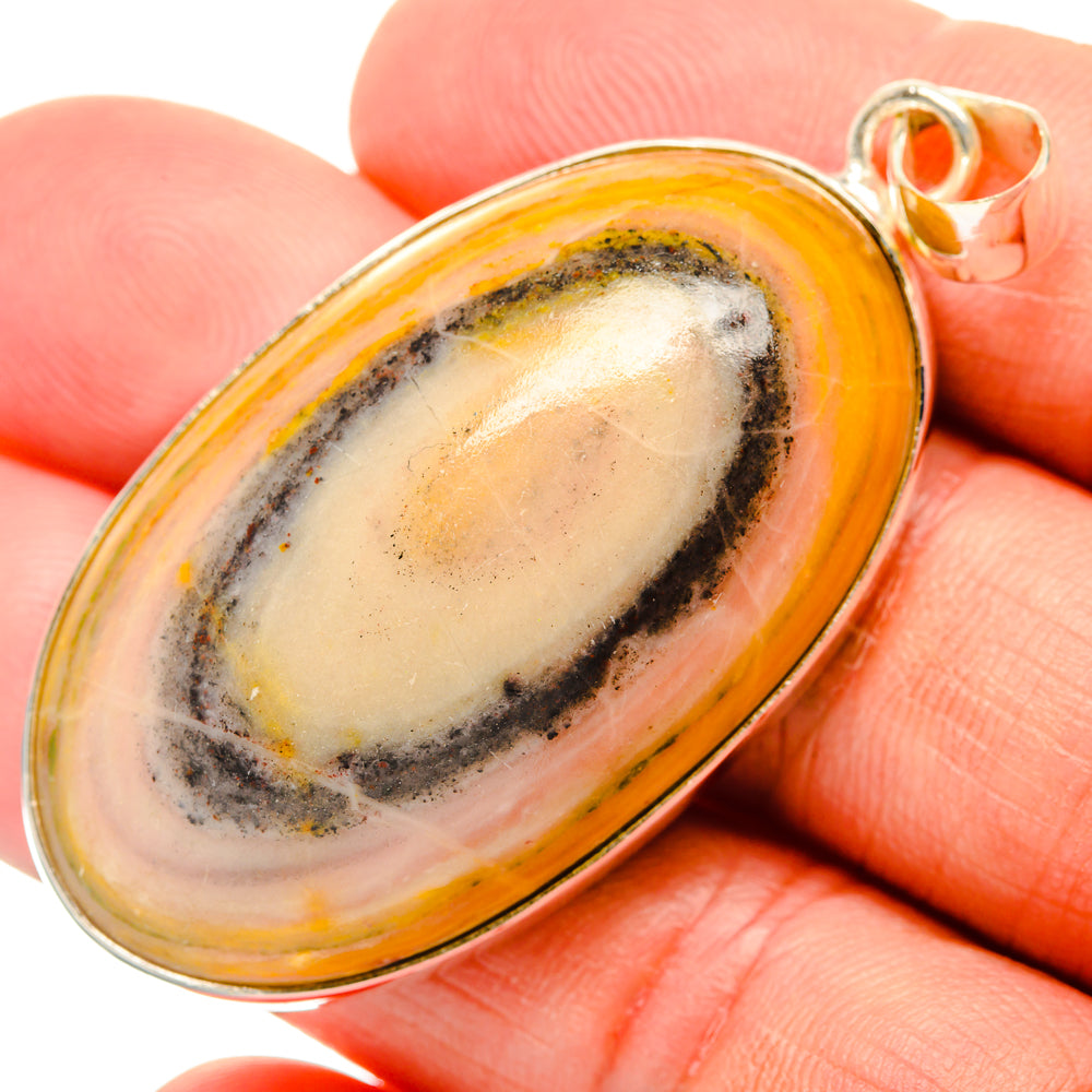 Bumble Bee Jasper Pendants handcrafted by Anasilvercos - PD28884