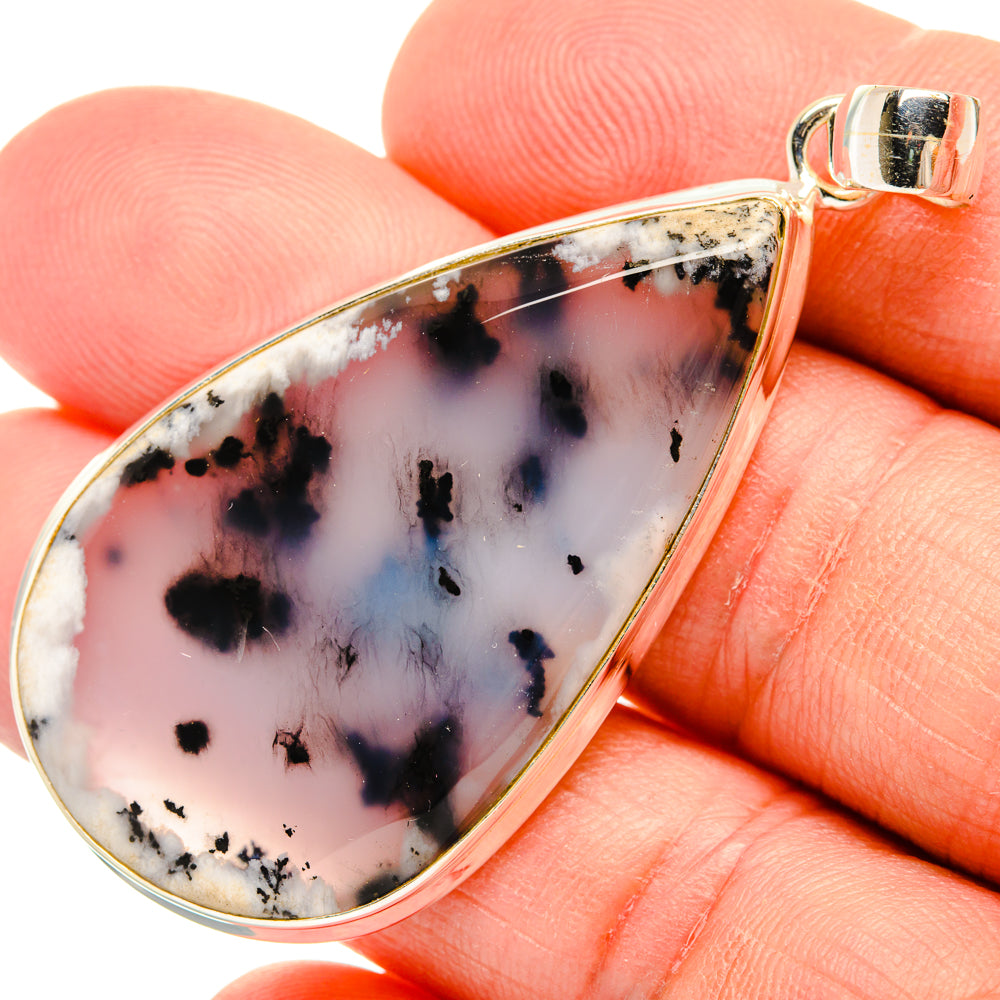 Dendritic Opal Pendants handcrafted by Anasilvercos - PD28904