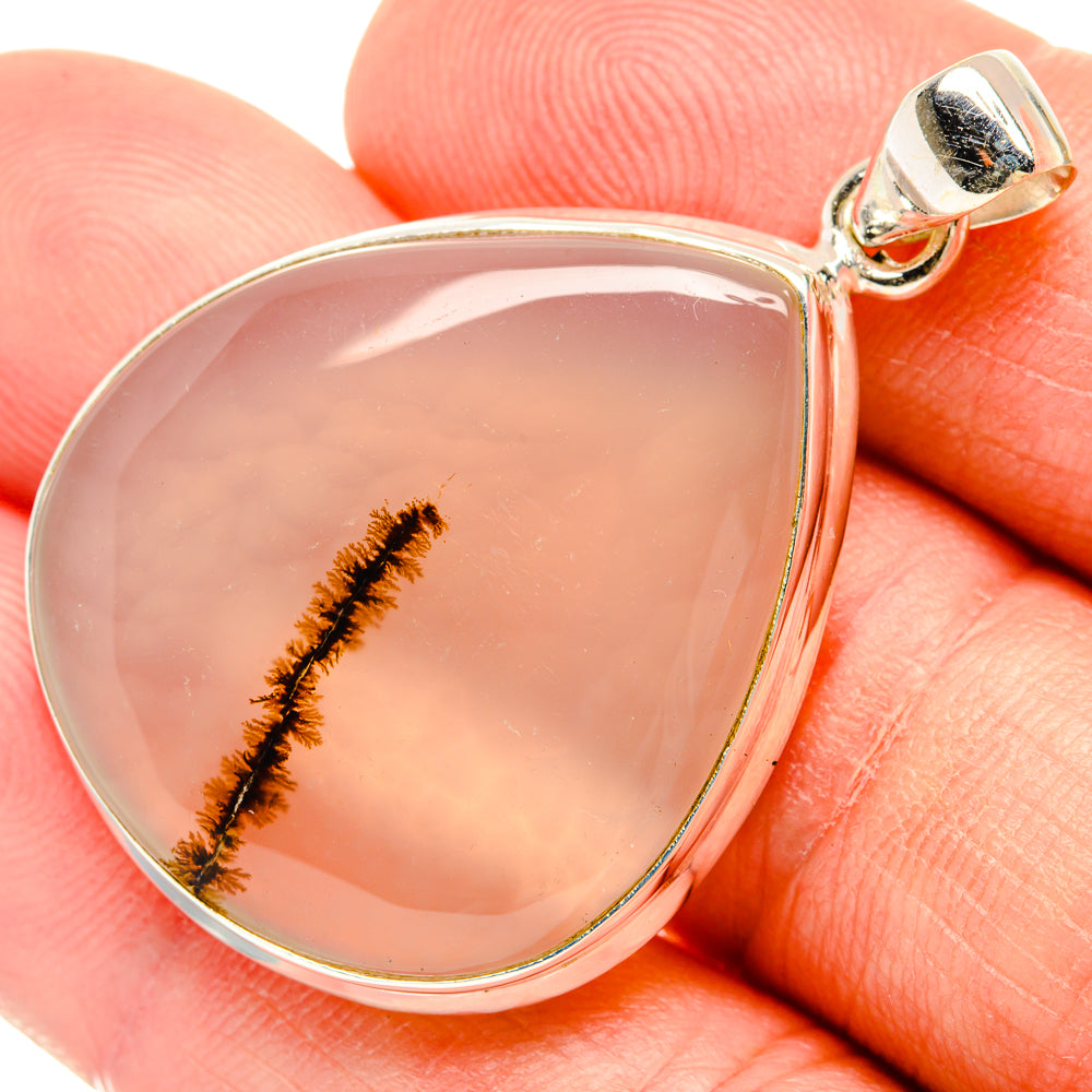 Dendritic Opal Pendants handcrafted by Anasilvercos - PD28914
