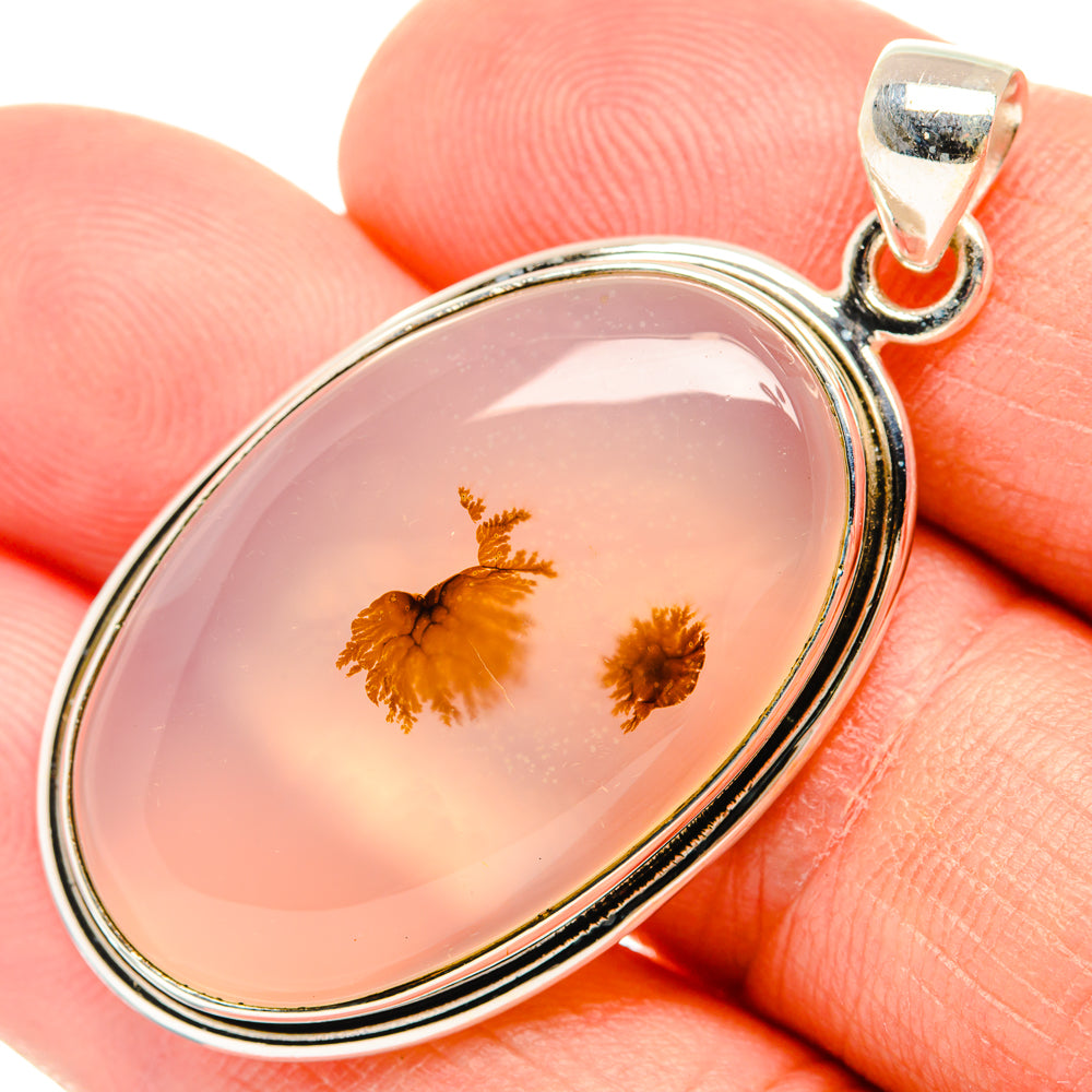 Dendritic Opal Pendants handcrafted by Anasilvercos - PD28915
