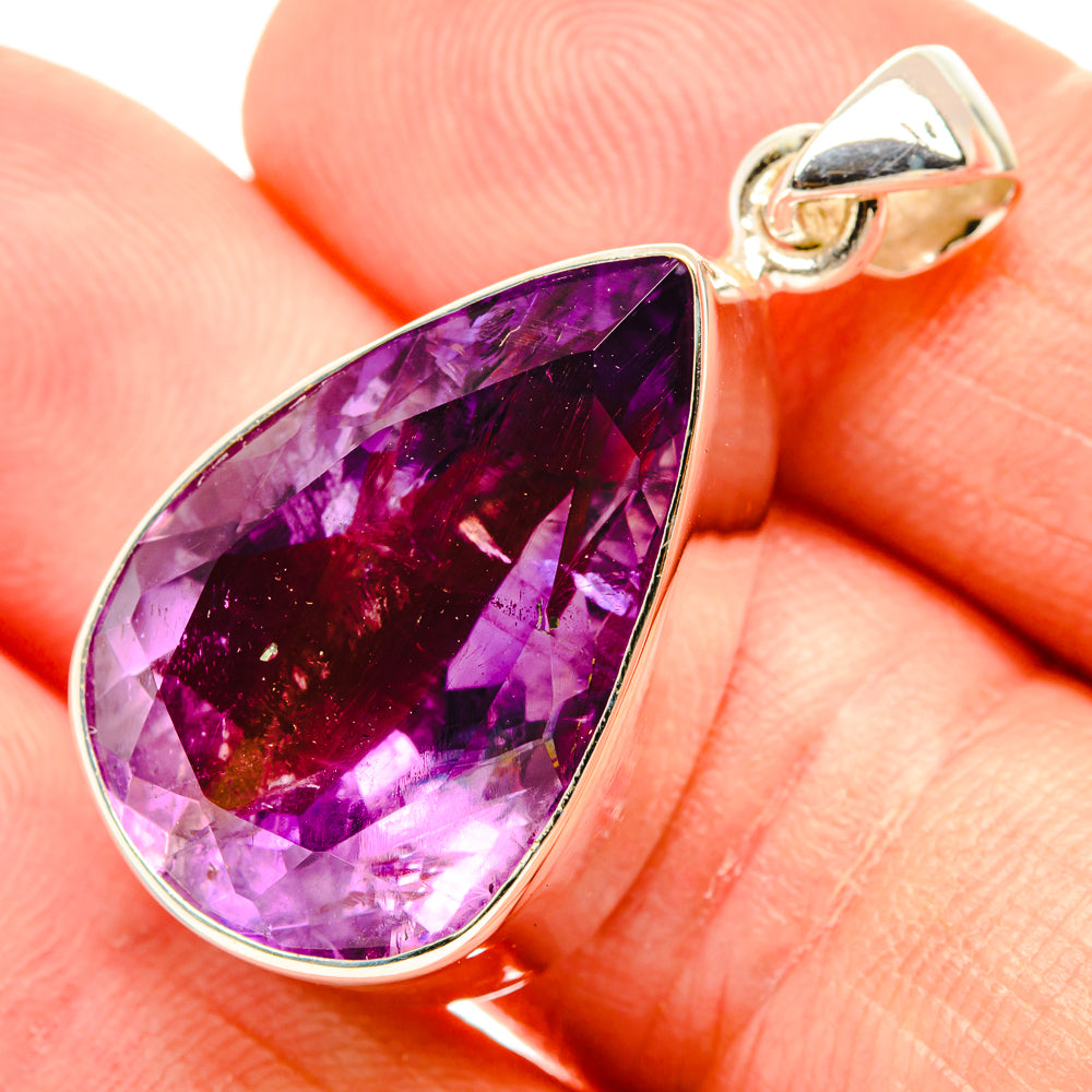 Amethyst Pendants handcrafted by Anasilvercos - PD28920