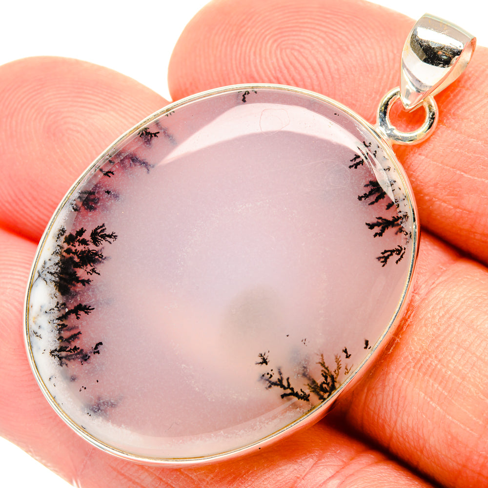 Dendritic Opal Pendants handcrafted by Anasilvercos - PD28921